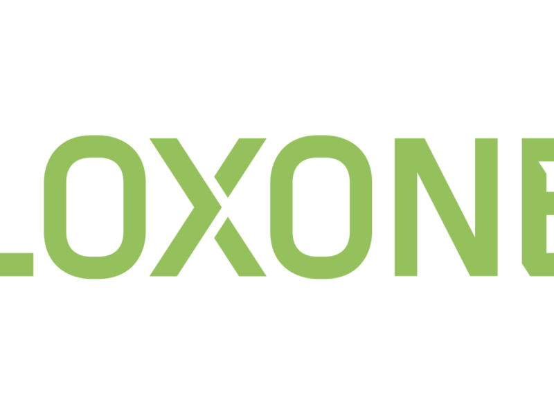 Het logo van Loxone